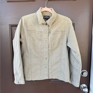 Woolrich womens Denim snap jacket